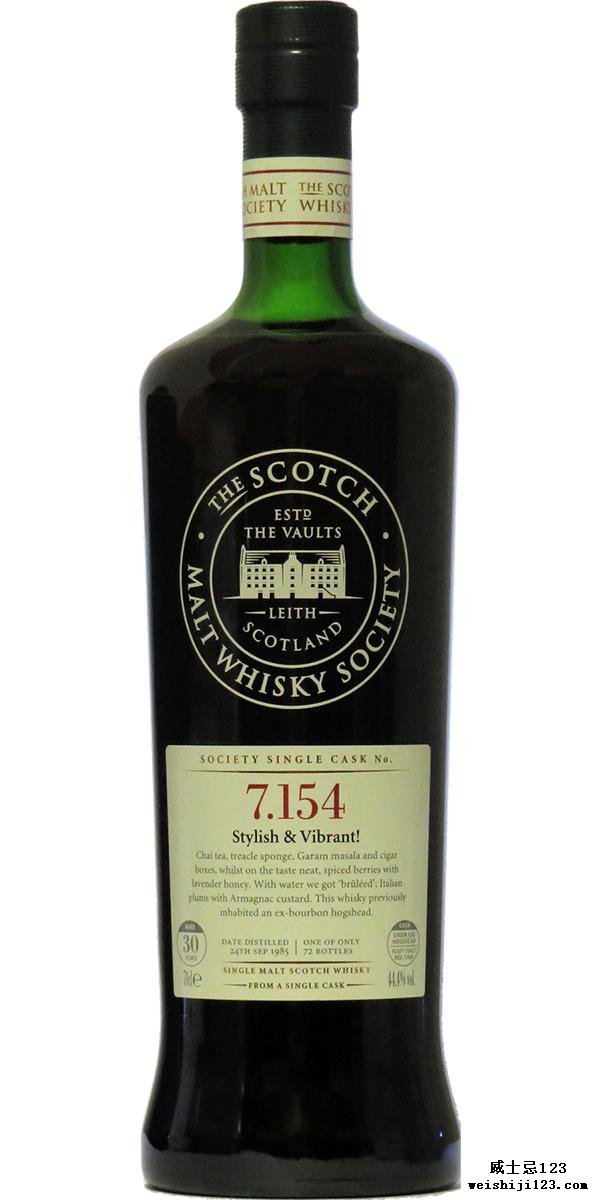 Longmorn 1985 SMWS 7.154