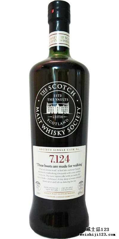 Longmorn 1985 SMWS 7.124