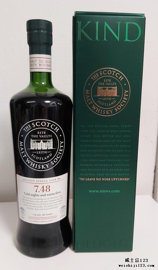 Longmorn 1968 SMWS 7.48