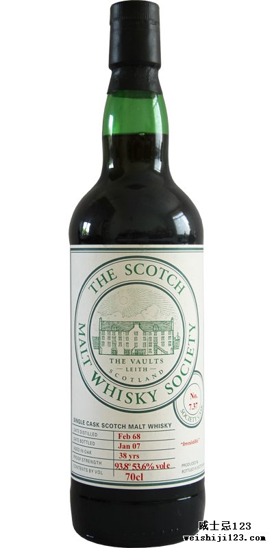 Longmorn 1968 SMWS 7.37