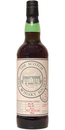 Longmorn 1968 SMWS 7.28