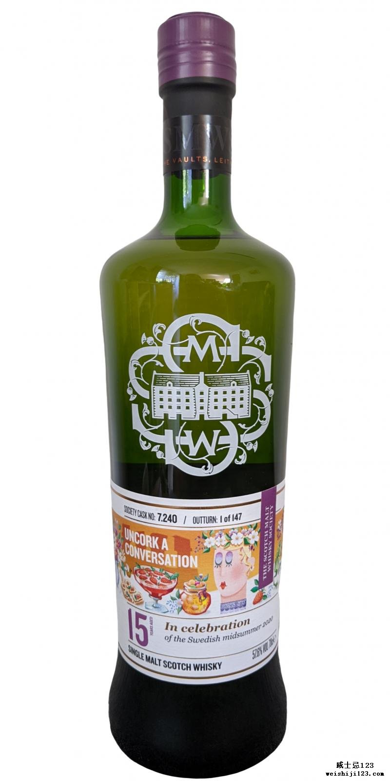 Longmorn 15-year-old SMWS 7.240