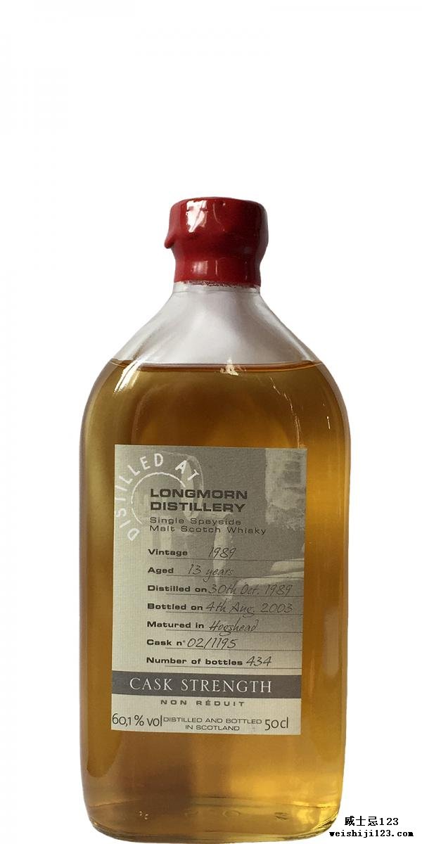 Longmorn 1989 SV