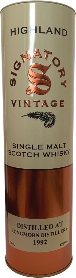 Longmorn 1992 SV