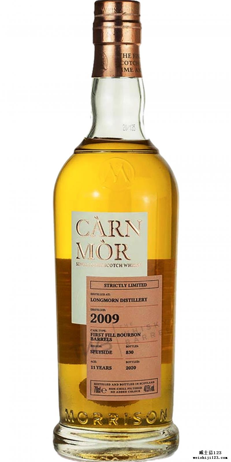 Longmorn 2009 MSWD