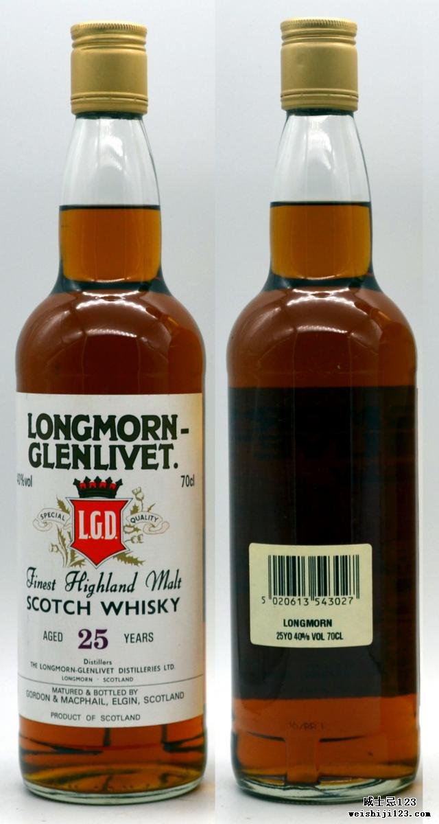 Longmorn 25-year-old GM