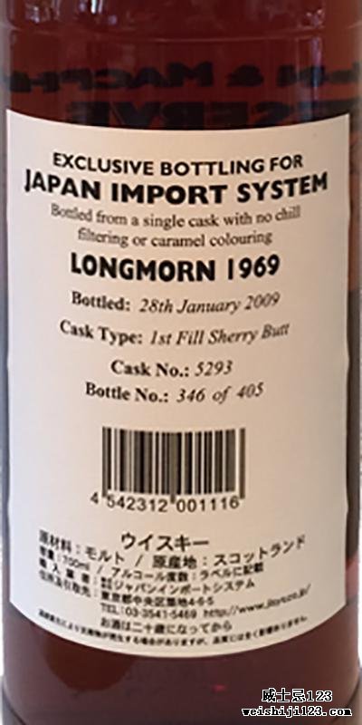 Longmorn 1969 GM