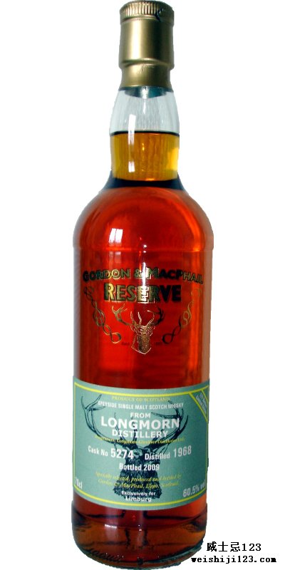 Longmorn 1968 GM