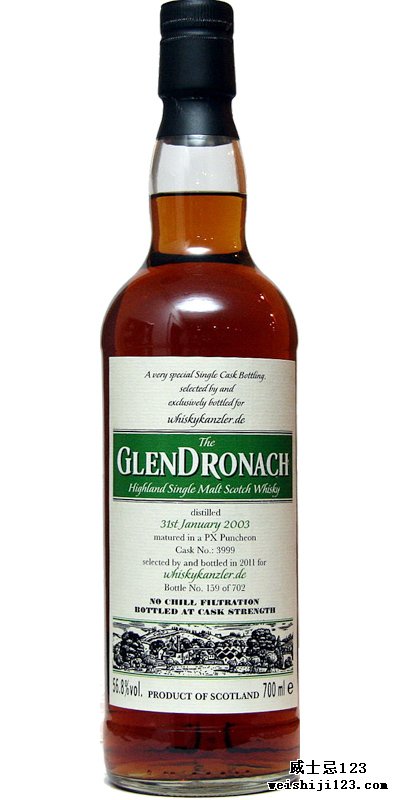 Glendronach 2003 Wk