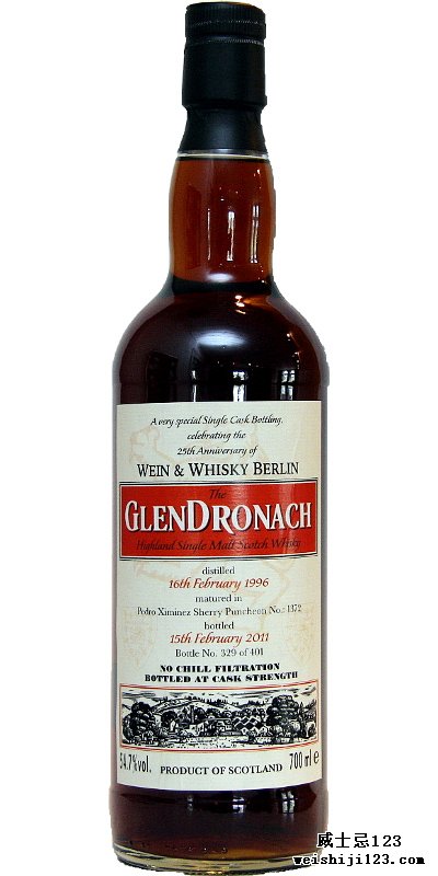 Glendronach 1996 Wk