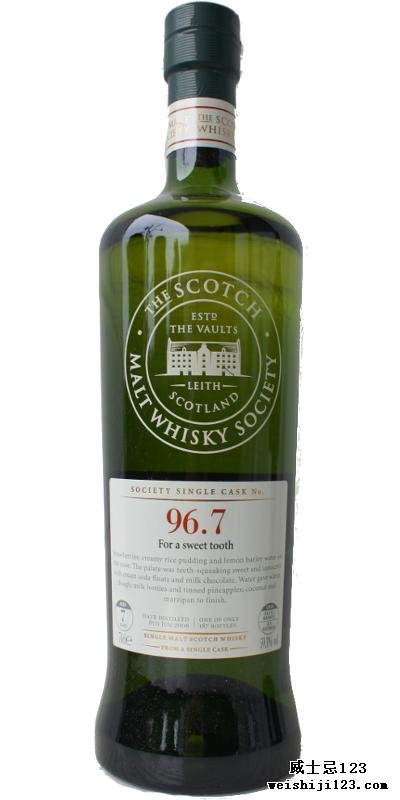 Glendronach 2006 SMWS 96.7