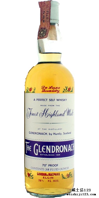 Glendronach A Perfect Self Whisky GM