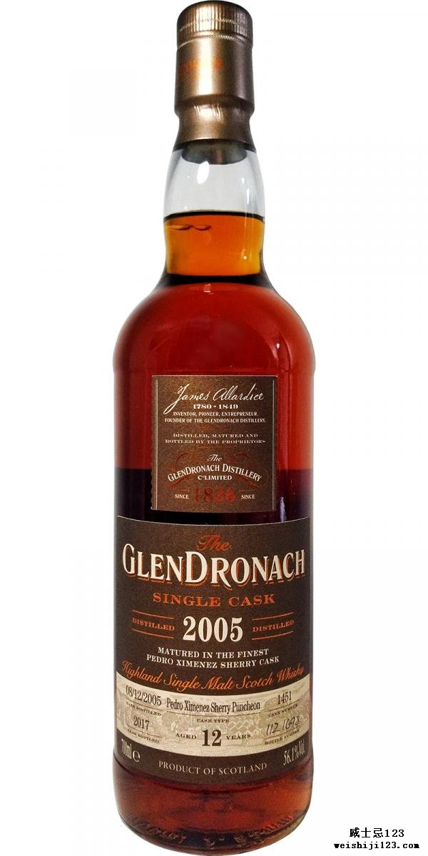Glendronach 2005