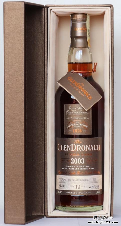 Glendronach 2003