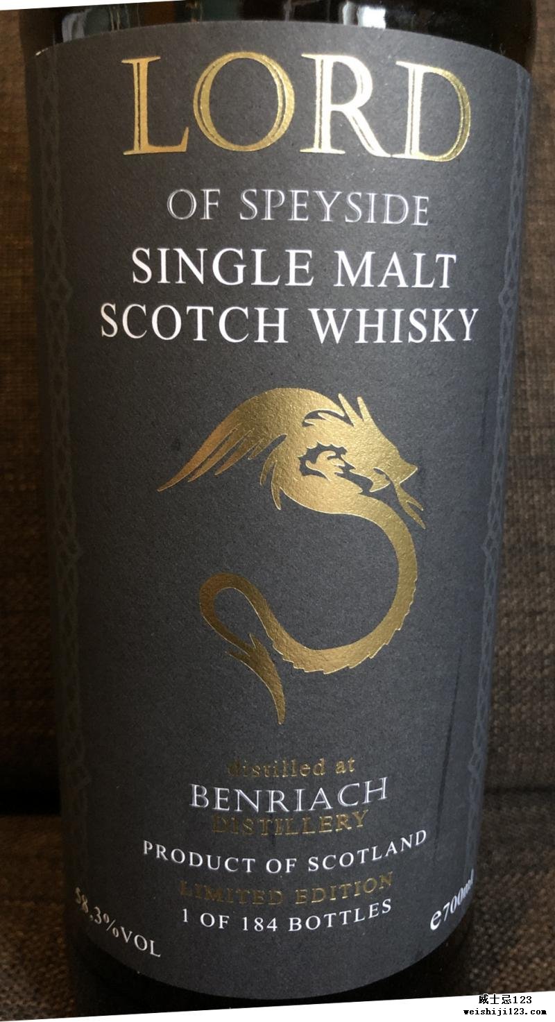 BenRiach 2008 Whk