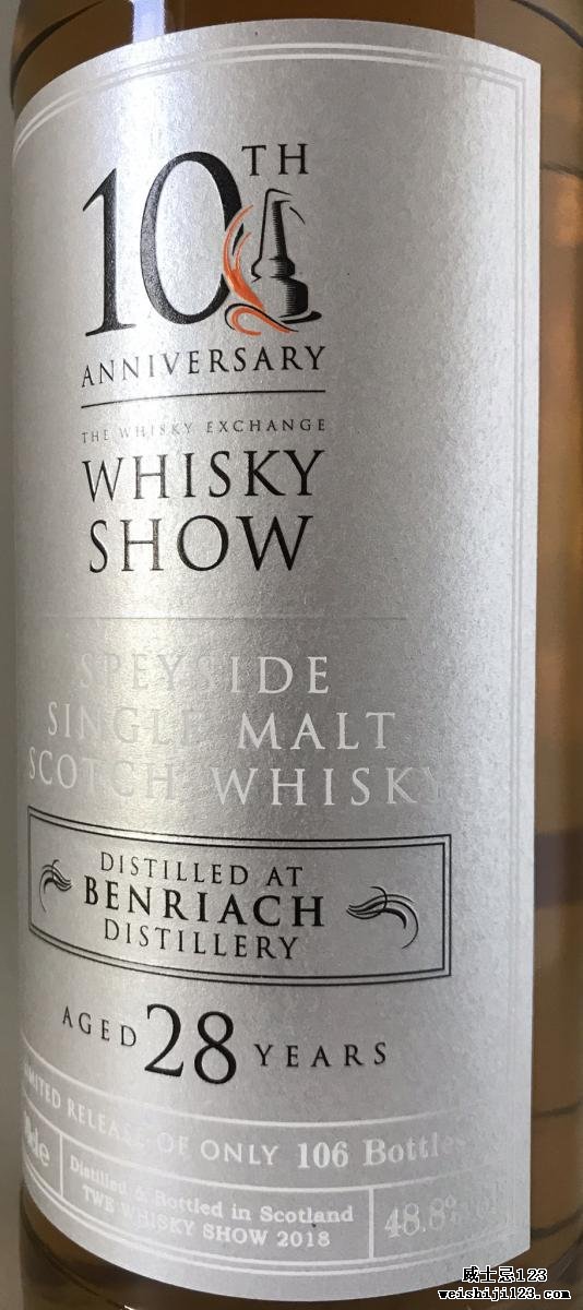 BenRiach 28-year-old TWEx