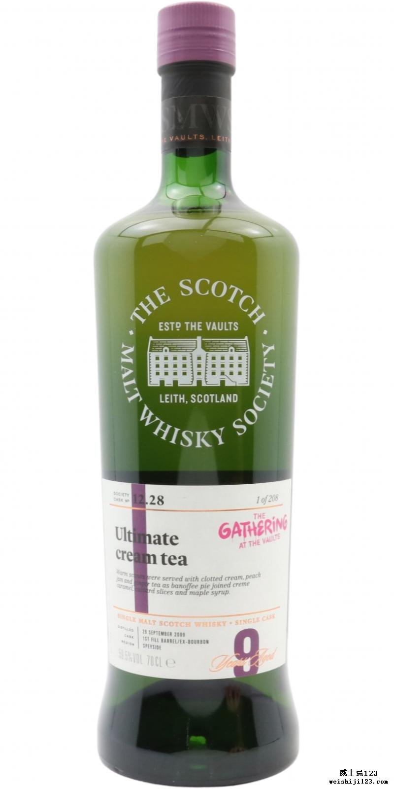 BenRiach 2009 SMWS 12.28