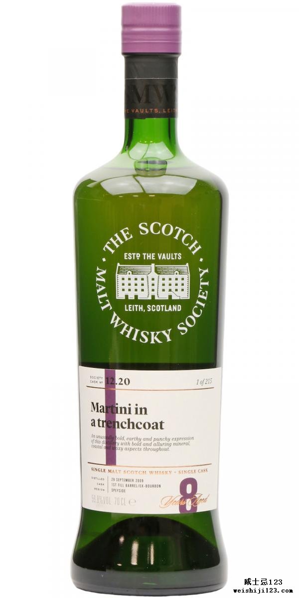 BenRiach 2009 SMWS 12.20