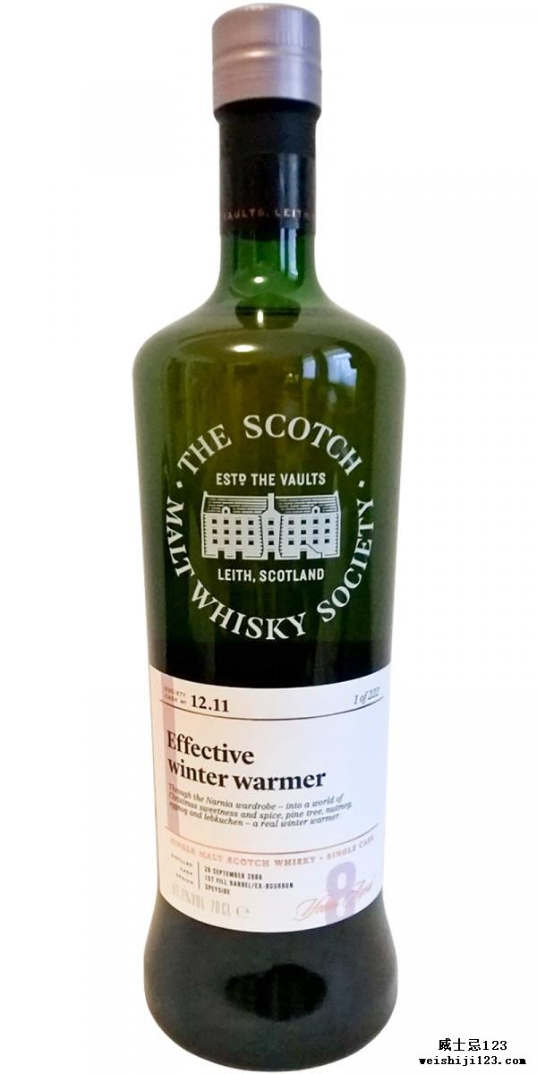 BenRiach 2009 SMWS 12.11