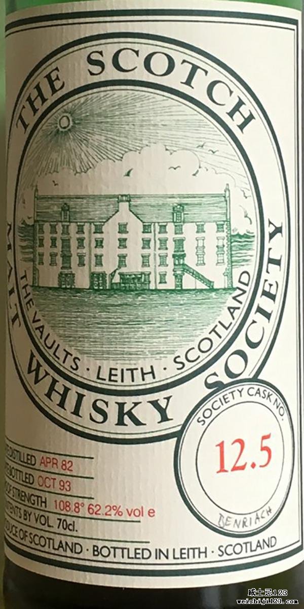 BenRiach 1982 SMWS 12.5