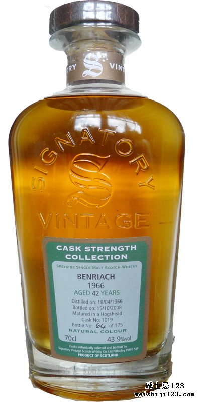 BenRiach 1966 SV