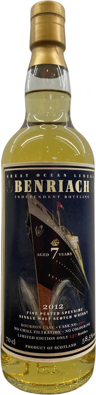 BenRiach 2012 JW