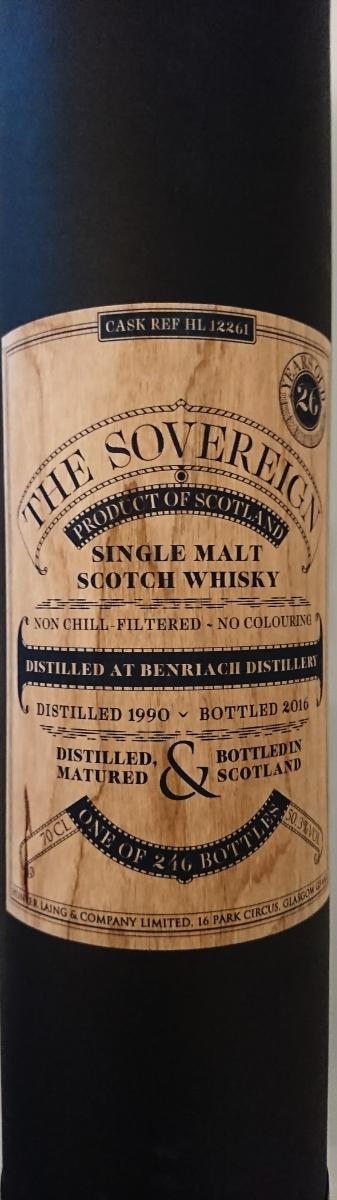 BenRiach 1990 HL