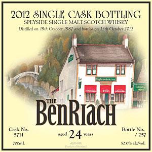 BenRiach 1987 HI