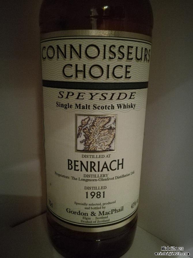 BenRiach 1981 GM