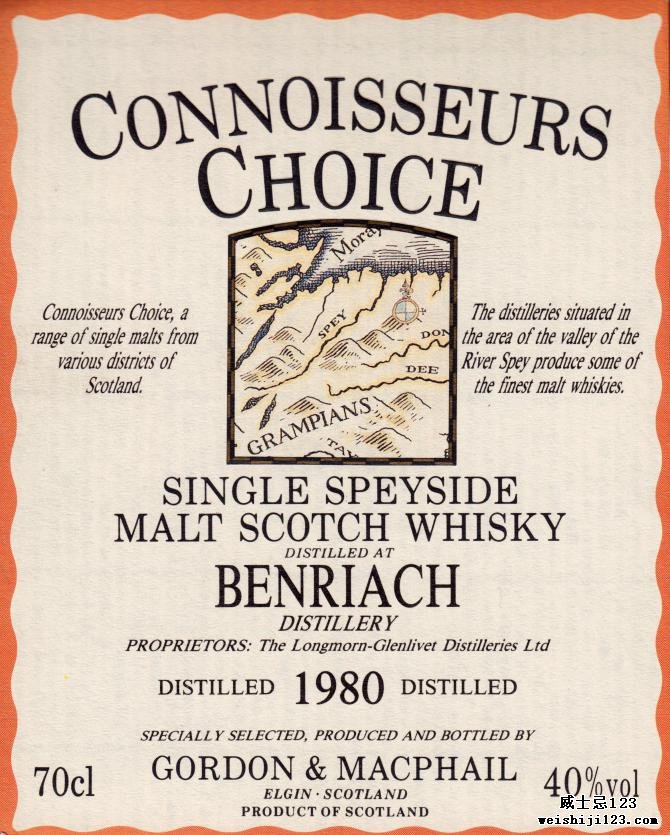 BenRiach 1980 GM