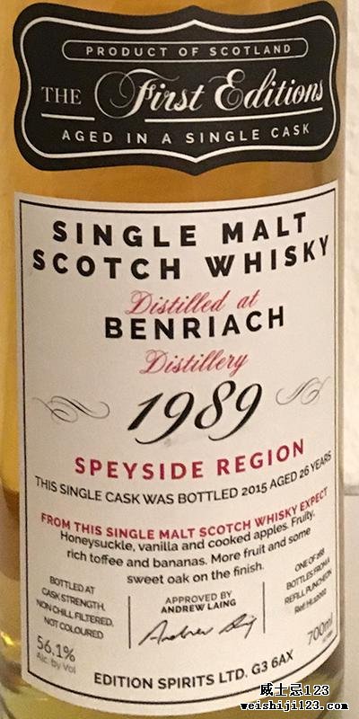 BenRiach 1989 ED