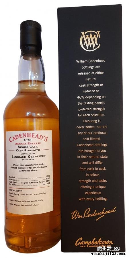 BenRiach 2010 CA