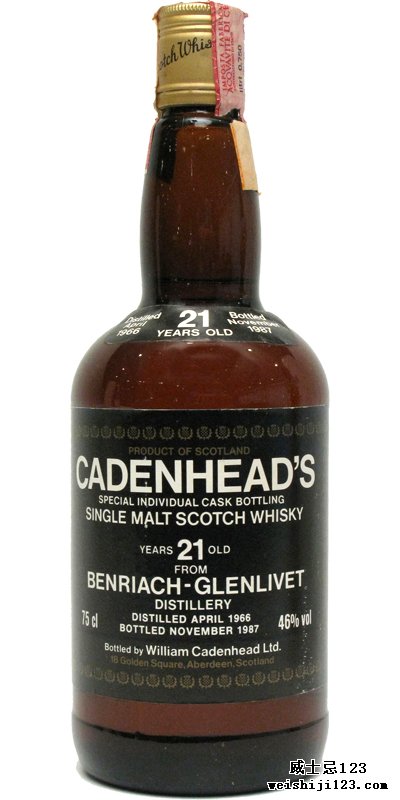 BenRiach 1966 CA