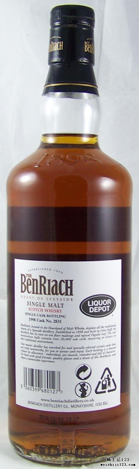 BenRiach 1998