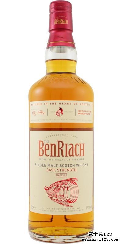 BenRiach Cask Strength - Batch 1