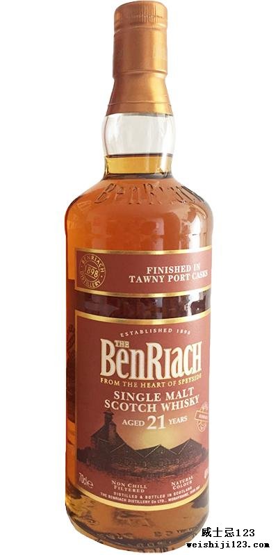 BenRiach 21-year-old Tawny Port Finish