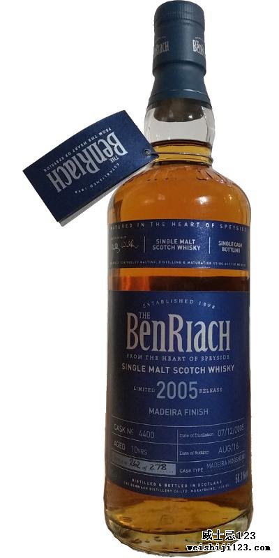 BenRiach 2005