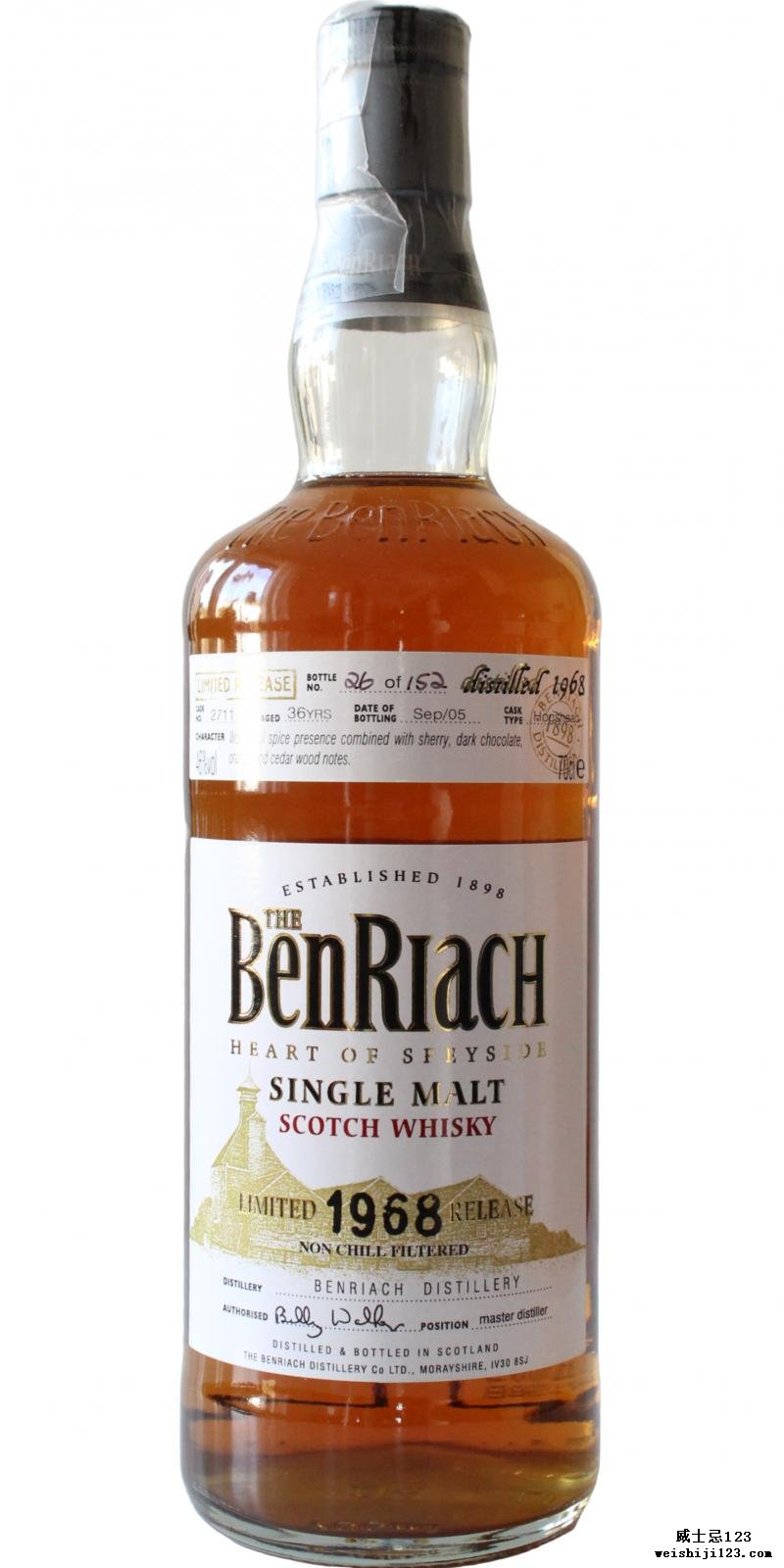 BenRiach 1968