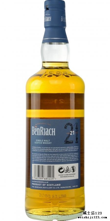 BenRiach 21-year-old