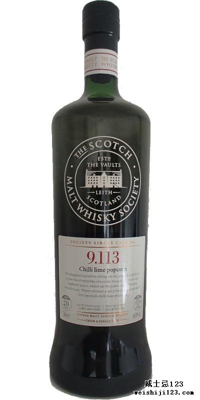 Glen Grant 1996 SMWS 9.113