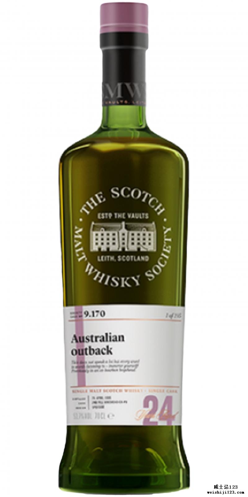 Glen Grant 1995 SMWS 9.170