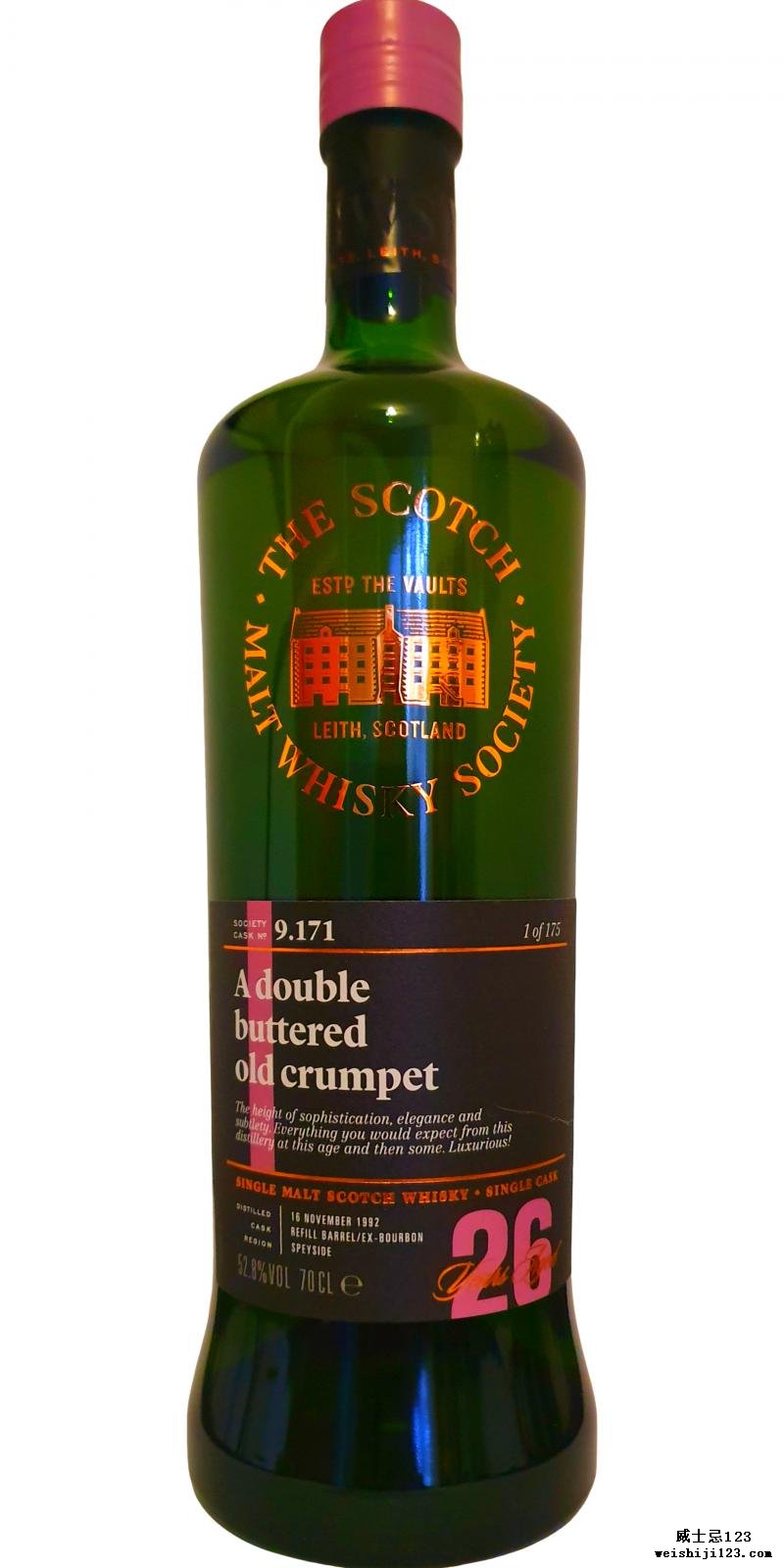 Glen Grant 1992 SMWS 9.171