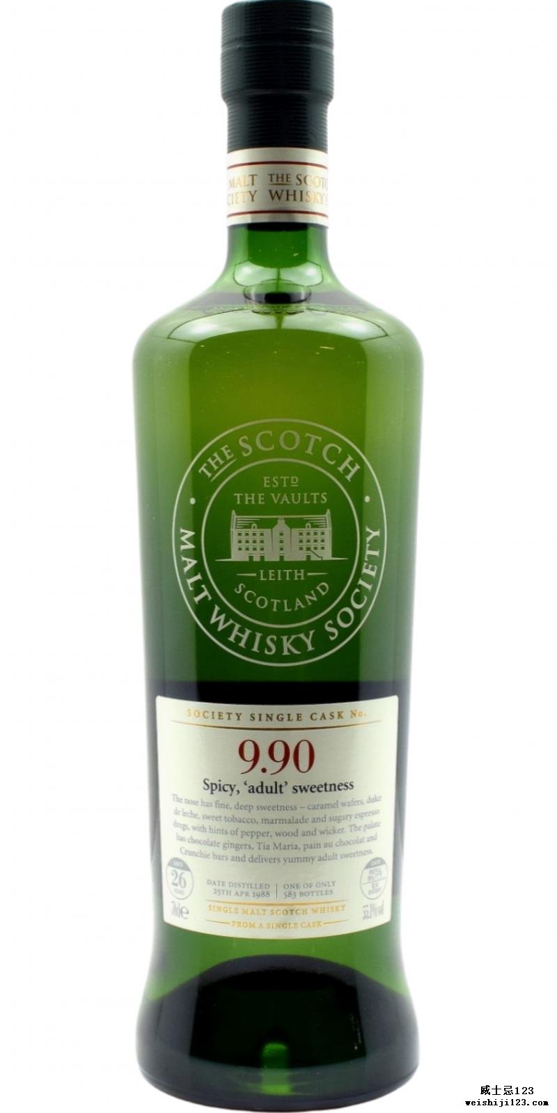 Glen Grant 1988 SMWS 9.90