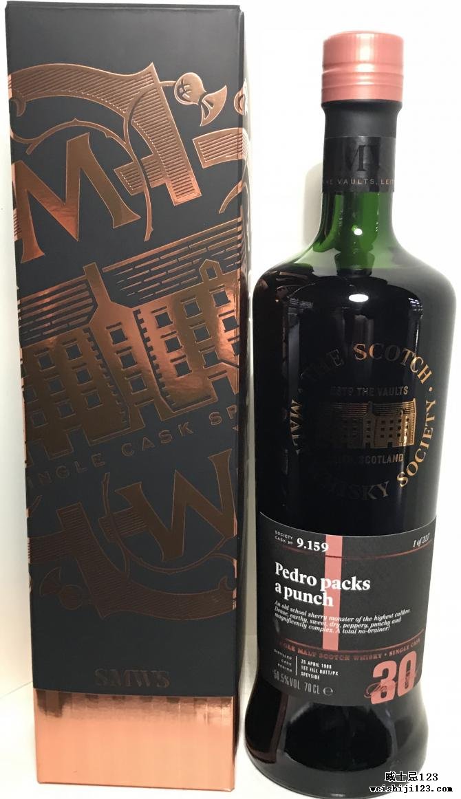 Glen Grant 1988 SMWS 9.159