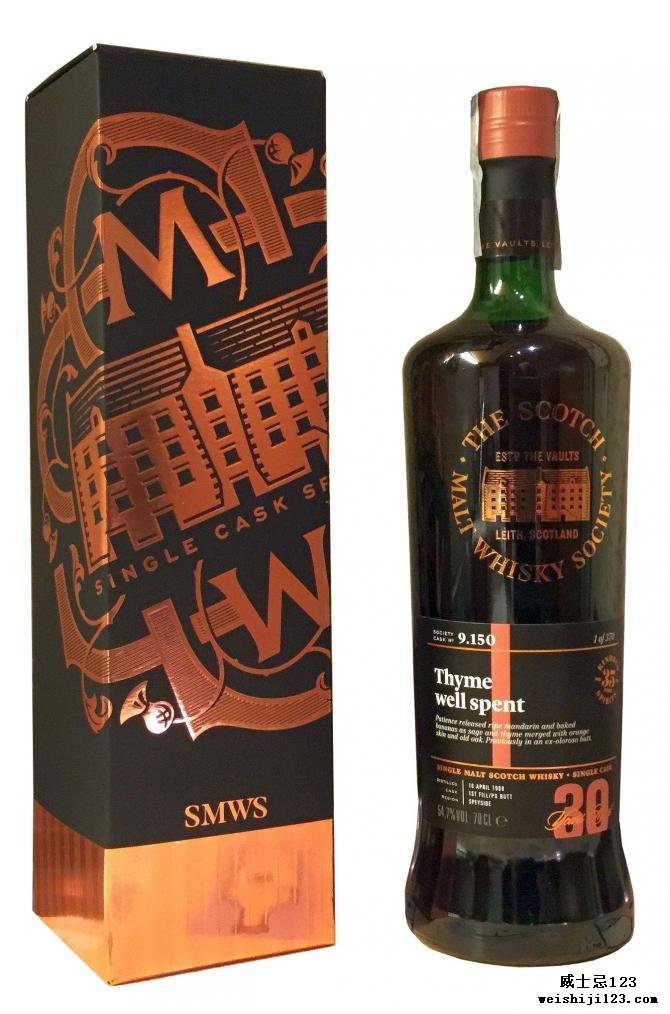 Glen Grant 1988 SMWS 9.150