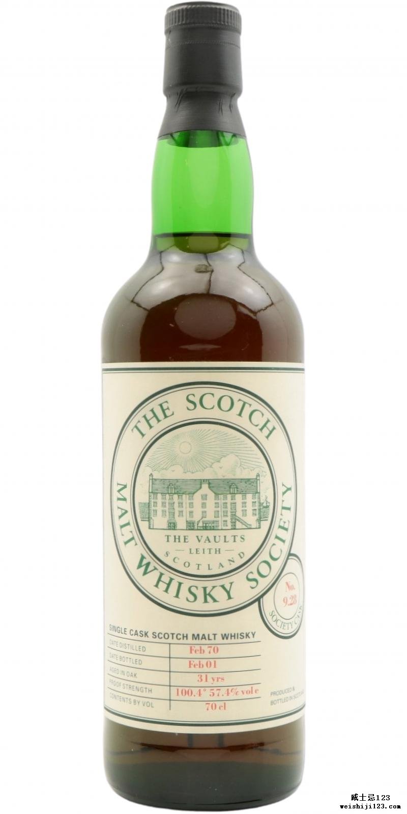 Glen Grant 1970 SMWS 9.28