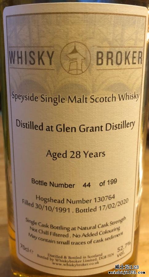 Glen Grant 1991 WhB