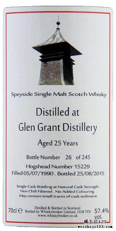 Glen Grant 1990 WhB