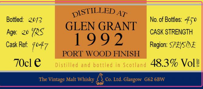 Glen Grant 1992 VM