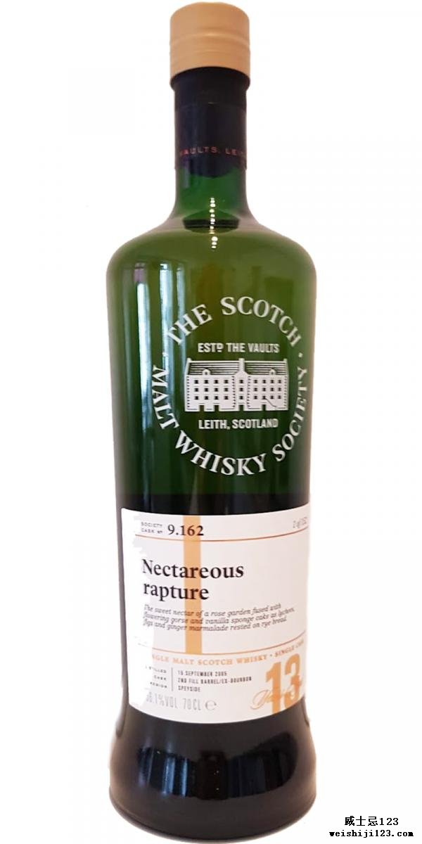 Glen Grant 2005 SMWS 9.162